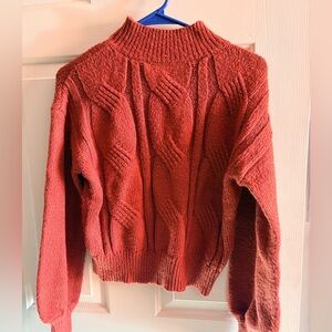 Women's Rust Sweater